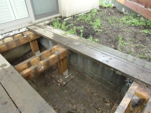 愛犬用ウッドデッキ