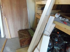 ニッチ造作工事（本棚家具）