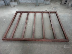 室内用大型犬ゲージの製作
