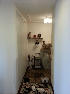 タワーマンションの茶室工事