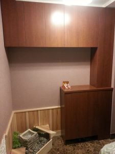 タワーマンションの茶室工事