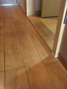 段差解消スロープの製作