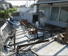 屋根の葺き替え 施工前