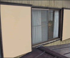 戸袋の張り替え 施工後
