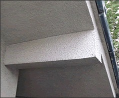 防犯灯の設置 施工前