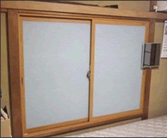 二重窓の取り付け 施工後