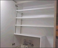 洗面所の家具製作 施工後