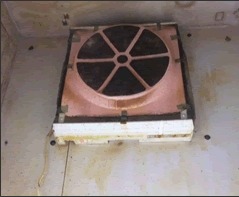 換気扇の交換 施工前