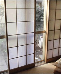 障子の建て付け 施工前