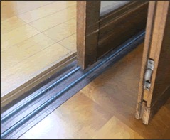 Vレールへの交換 施工前