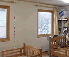 子供部屋の間仕切り 施工前