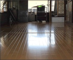 フローリングの張り替え 施工後