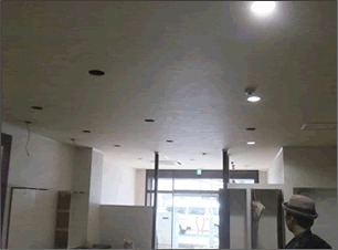 店舗のスケルトン工事 施工前