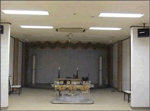 セレモニーホールの改装 施工前